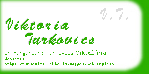 viktoria turkovics business card